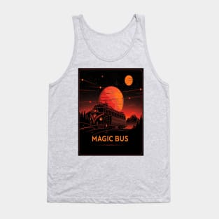 Interstellar Road Trip: Magic Bus Under the Stars Tank Top